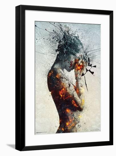 Deliberation-Mario Nevado-Framed Art Print