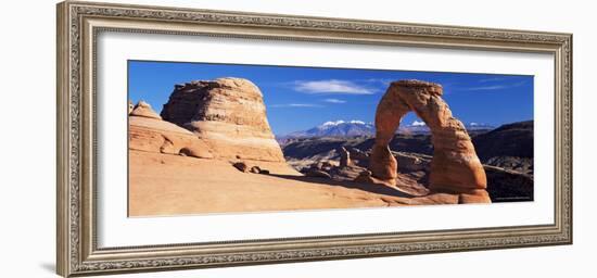 Delicate Arch, Arches National Park, Moab, Utah, United States of America (U.S.A.), North America-Lee Frost-Framed Photographic Print