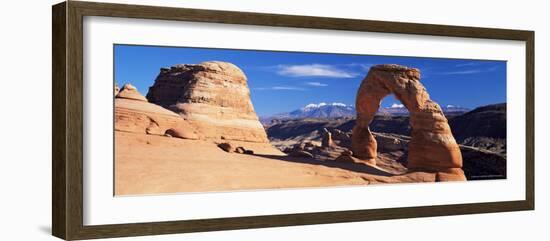 Delicate Arch, Arches National Park, Moab, Utah, United States of America (U.S.A.), North America-Lee Frost-Framed Photographic Print