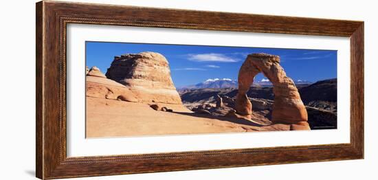 Delicate Arch, Arches National Park, Moab, Utah, United States of America (U.S.A.), North America-Lee Frost-Framed Photographic Print