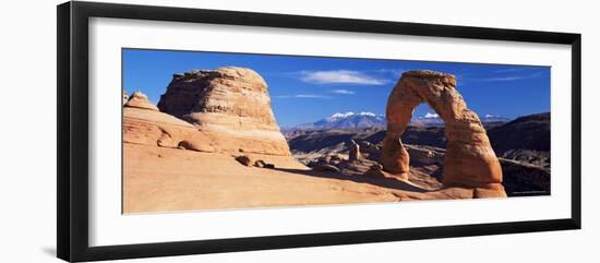 Delicate Arch, Arches National Park, Moab, Utah, United States of America (U.S.A.), North America-Lee Frost-Framed Photographic Print