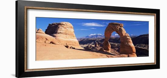 Delicate Arch, Arches National Park, Moab, Utah, United States of America (U.S.A.), North America-Lee Frost-Framed Photographic Print