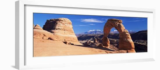 Delicate Arch, Arches National Park, Moab, Utah, United States of America (U.S.A.), North America-Lee Frost-Framed Photographic Print