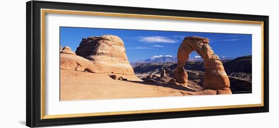 Delicate Arch, Arches National Park, Moab, Utah, United States of America (U.S.A.), North America-Lee Frost-Framed Photographic Print