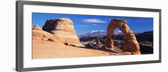 Delicate Arch, Arches National Park, Moab, Utah, United States of America (U.S.A.), North America-Lee Frost-Framed Photographic Print