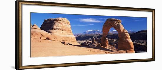 Delicate Arch, Arches National Park, Moab, Utah, United States of America (U.S.A.), North America-Lee Frost-Framed Photographic Print