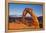 Delicate Arch, Arches National Park, Near Moab, Utah, United States of America, North America-Neale Clark-Framed Premier Image Canvas