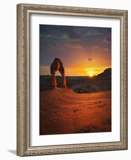 Delicate Arch in Arches National Park-Jon Hicks-Framed Photographic Print