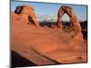 Delicate Arch in Low-Lying Sunlight-Joe McDonald-Mounted Photographic Print