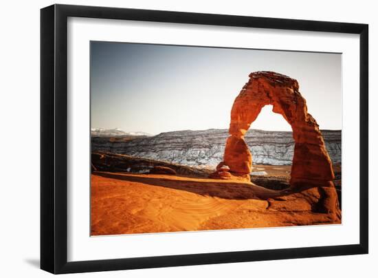 Delicate Arch In The Arches National Park In Utah-Ron Koeberer-Framed Photographic Print