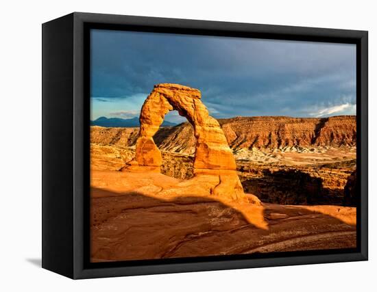 Delicate Arch - Landscape - Arches National Park - Utah - United States-Philippe Hugonnard-Framed Premier Image Canvas