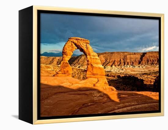 Delicate Arch - Landscape - Arches National Park - Utah - United States-Philippe Hugonnard-Framed Premier Image Canvas