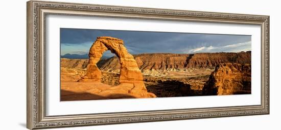 Delicate Arch - Panoramic Landscape - Arches National Park - Utah - United States-Philippe Hugonnard-Framed Photographic Print