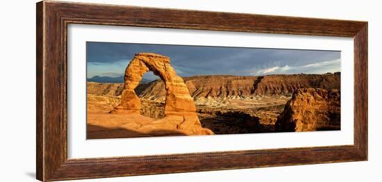 Delicate Arch - Panoramic Landscape - Arches National Park - Utah - United States-Philippe Hugonnard-Framed Photographic Print