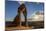 Delicate Arch with sun and clouds at golden hour, Arches National Park, Moab, Grand County, Utah, U-Francesco Vaninetti-Mounted Photographic Print