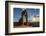 Delicate Arch with sun and clouds at golden hour, Arches National Park, Moab, Grand County, Utah, U-Francesco Vaninetti-Framed Photographic Print