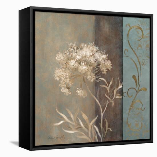 Delicate Beauty in Blue II-Lanie Loreth-Framed Stretched Canvas