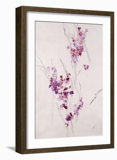 Delicate Blossoms I-Rikki Drotar-Framed Giclee Print