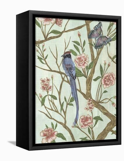 Delicate Chinoiserie I-Melissa Wang-Framed Stretched Canvas