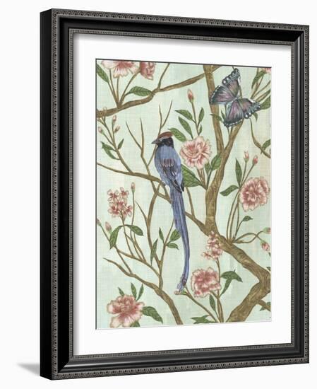 Delicate Chinoiserie I-Melissa Wang-Framed Art Print