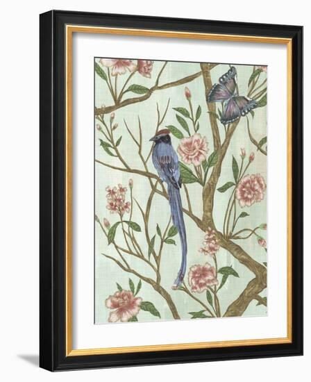 Delicate Chinoiserie I-Melissa Wang-Framed Art Print