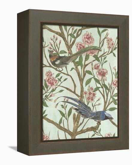 Delicate Chinoiserie II-Melissa Wang-Framed Stretched Canvas