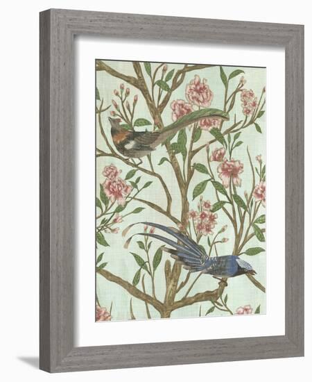 Delicate Chinoiserie II-Melissa Wang-Framed Art Print