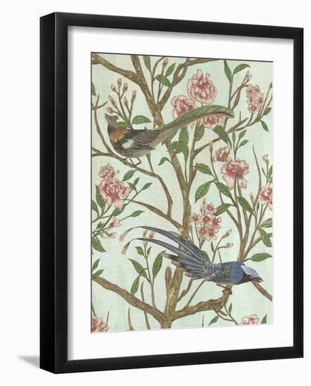 Delicate Chinoiserie II-Melissa Wang-Framed Art Print