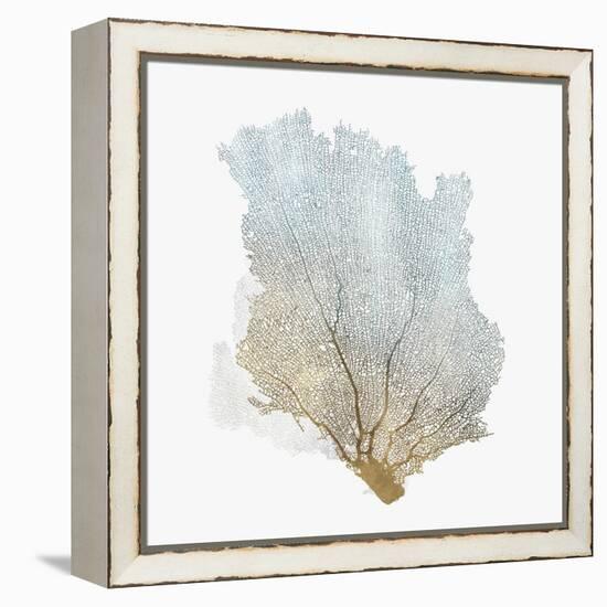 Delicate Coral I-Isabelle Z-Framed Stretched Canvas