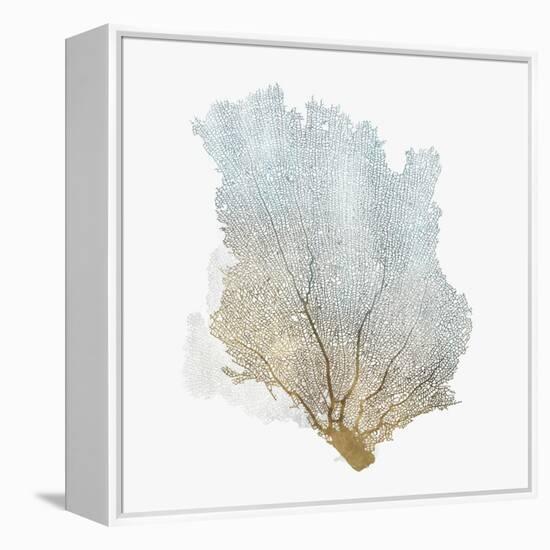 Delicate Coral I-Isabelle Z-Framed Stretched Canvas