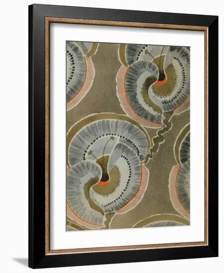 Delicate Deco Pattern V-Baxter Mill Archive-Framed Art Print