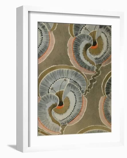 Delicate Deco Pattern V-Baxter Mill Archive-Framed Art Print