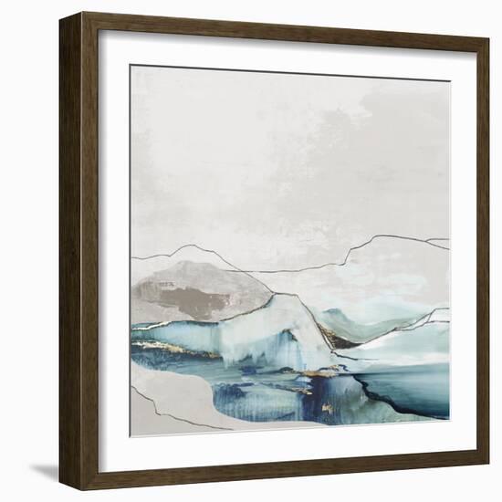 Delicate Dunes II-null-Framed Art Print