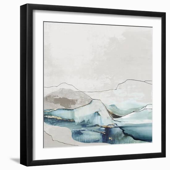 Delicate Dunes II-null-Framed Art Print