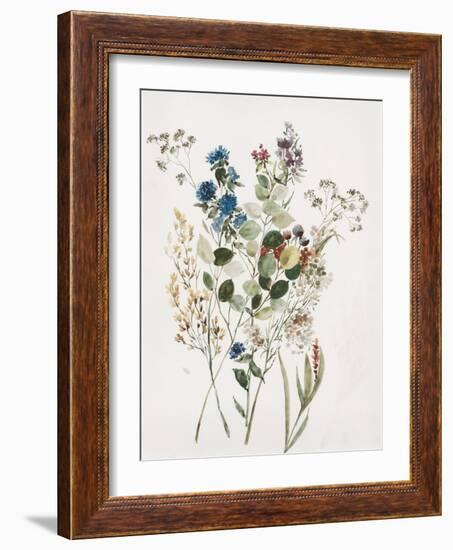 Delicate Flowers I-Asia Jensen-Framed Art Print