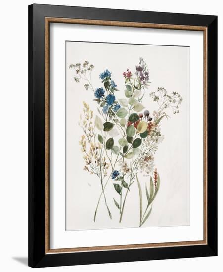 Delicate Flowers I-Asia Jensen-Framed Art Print