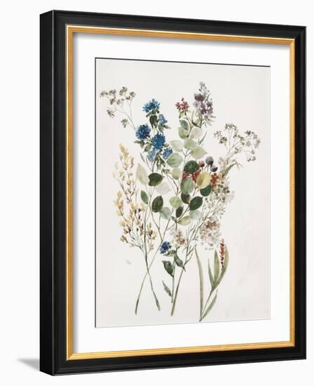 Delicate Flowers I-Asia Jensen-Framed Art Print