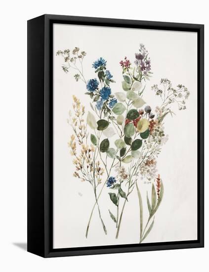 Delicate Flowers I-Asia Jensen-Framed Stretched Canvas