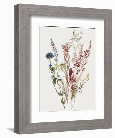 Delicate Flowers I-Asia Jensen-Framed Premium Giclee Print