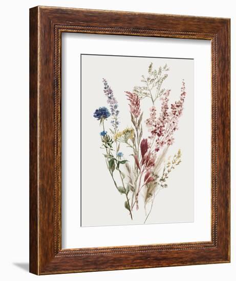 Delicate Flowers I-Asia Jensen-Framed Premium Giclee Print