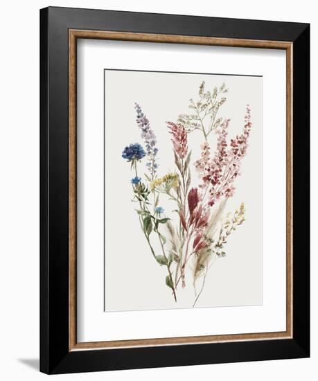 Delicate Flowers I-Asia Jensen-Framed Premium Giclee Print