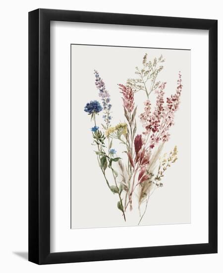 Delicate Flowers I-Asia Jensen-Framed Premium Giclee Print