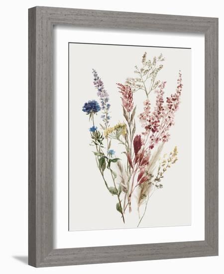 Delicate Flowers I-Asia Jensen-Framed Art Print