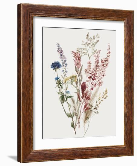 Delicate Flowers I-Asia Jensen-Framed Art Print