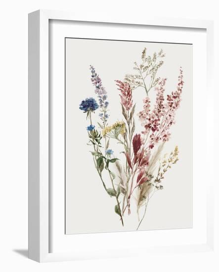 Delicate Flowers I-Asia Jensen-Framed Art Print
