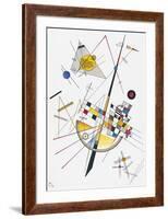 Delicate Tension (1923)-Wassily Kandinsky-Framed Art Print