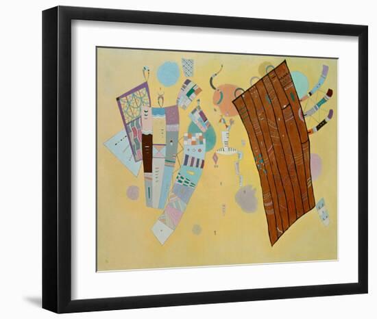 Delicate Tension, 1942-Wassily Kandinsky-Framed Giclee Print