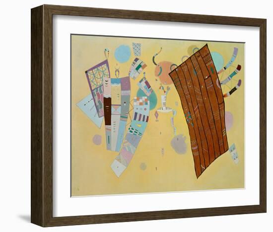 Delicate Tension, 1942-Wassily Kandinsky-Framed Giclee Print