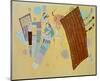 Delicate Tension, 1942-Wassily Kandinsky-Mounted Giclee Print