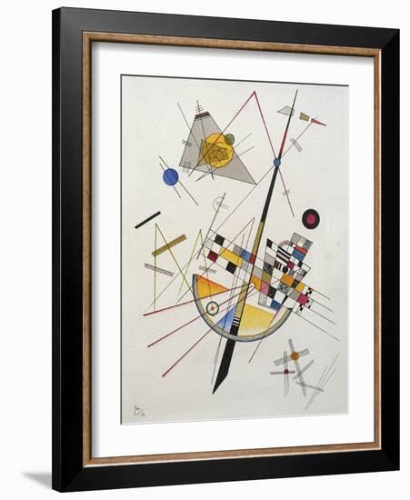 Delicate Tension. No. 85, 1923-Wassily Kandinsky-Framed Giclee Print